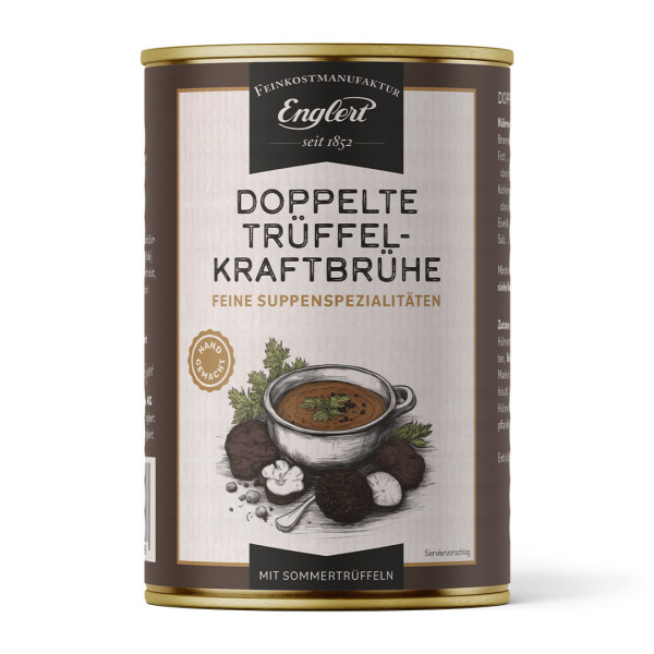 Doppelte Trüffelkraftbrühe, 390 ml / Dose